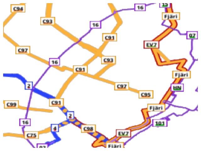 WaymarkedTrails.cycling Local